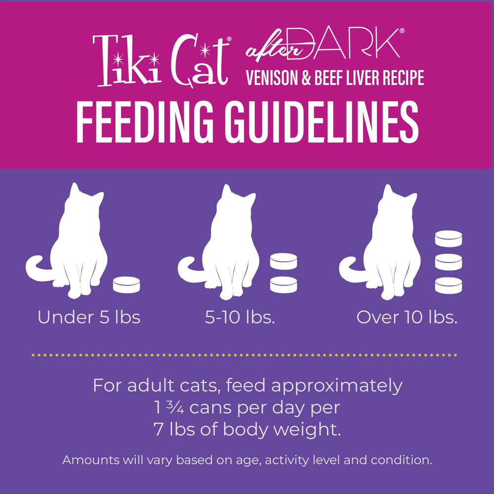 TIKI PETS paté con ciervo e hígado, opción ideal para gatos adultos activos.