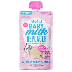 TIKI PETS Reemplazo de leche para gatitos en biberón, apoyo nutricional para recién nacidos.