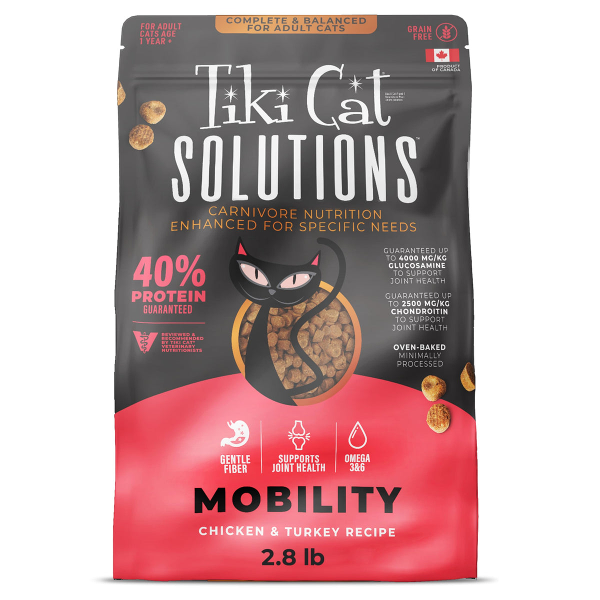 Tiki Cat Solutions Mobility croquetas crujientes para movilidad felina