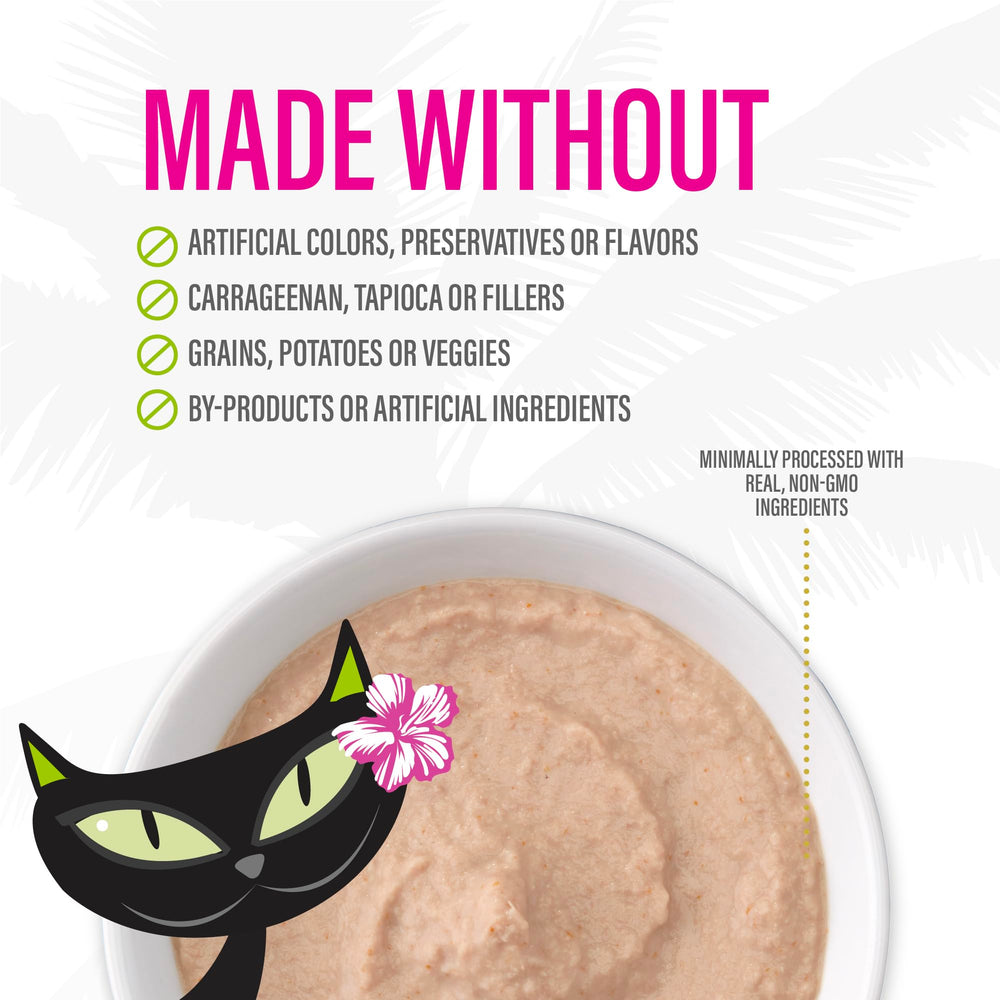 Sin granos ni ingredientes artificiales para gatos sensibles