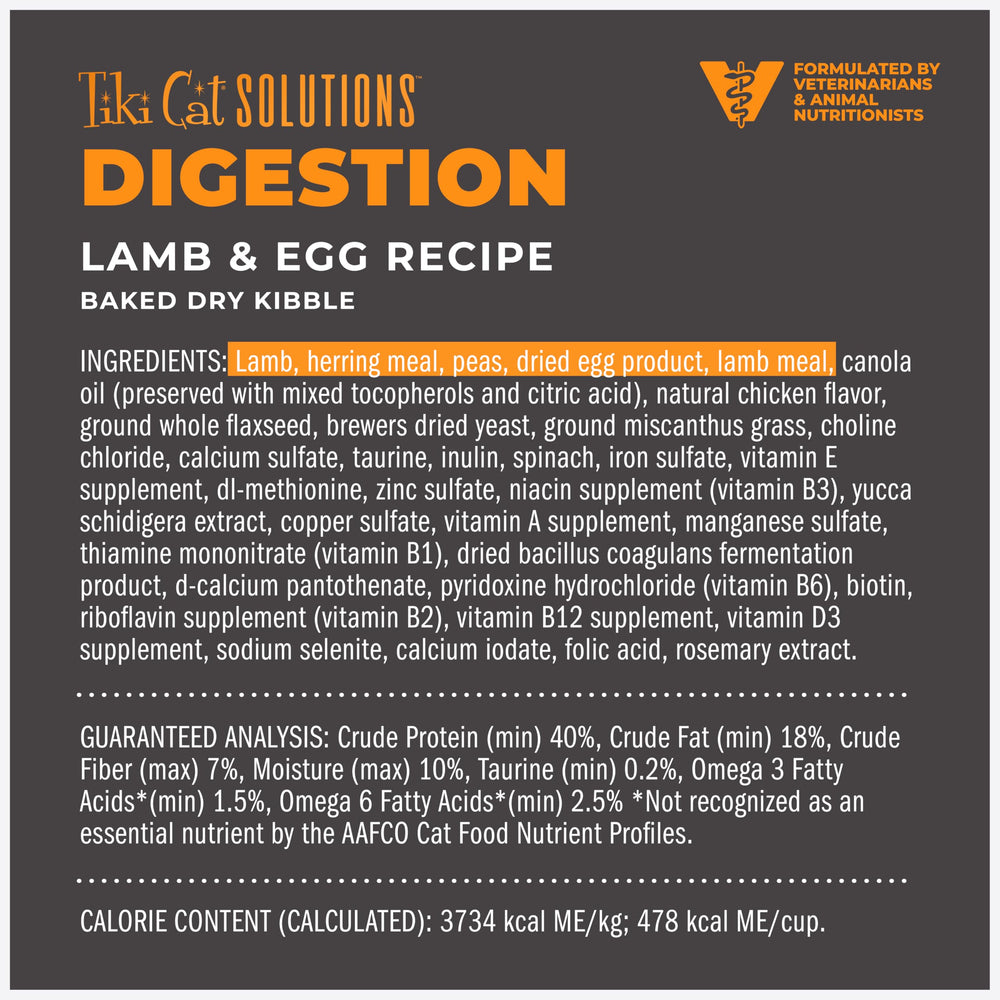 Textura crujiente de croquetas de Tiki Cat Solutions para gusto diario