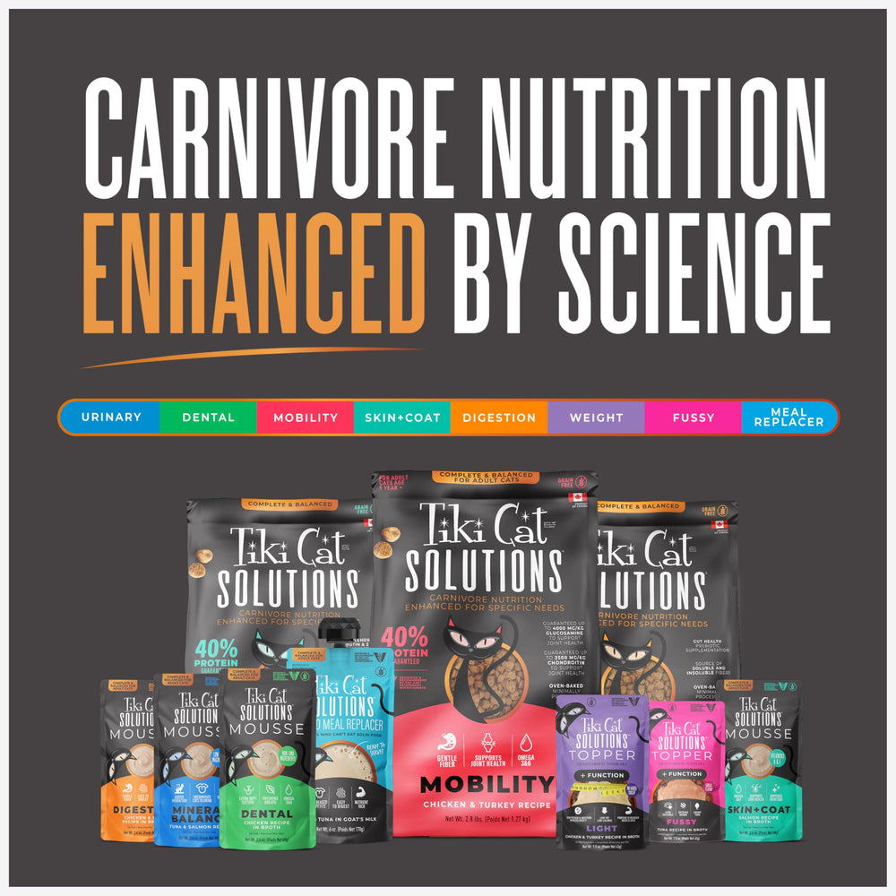 TIKI PETS Listo para servir, alimentación rápida.