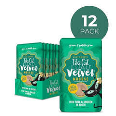 Velvet Mousse con proteína alta para felinos carnívoros