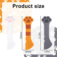 Detalle de diseño con patitas en las cucharas Tinoaly para mascotas.