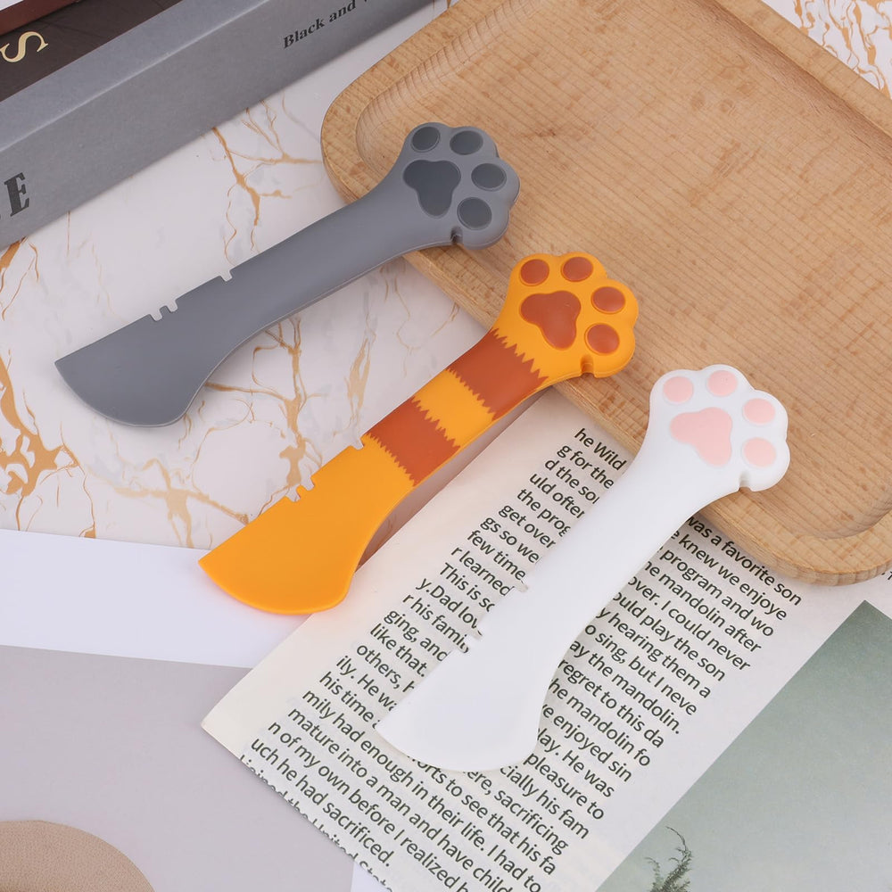Cucharas de regalo para mascotas Tinoaly, práctico conjunto para perros y gatos.