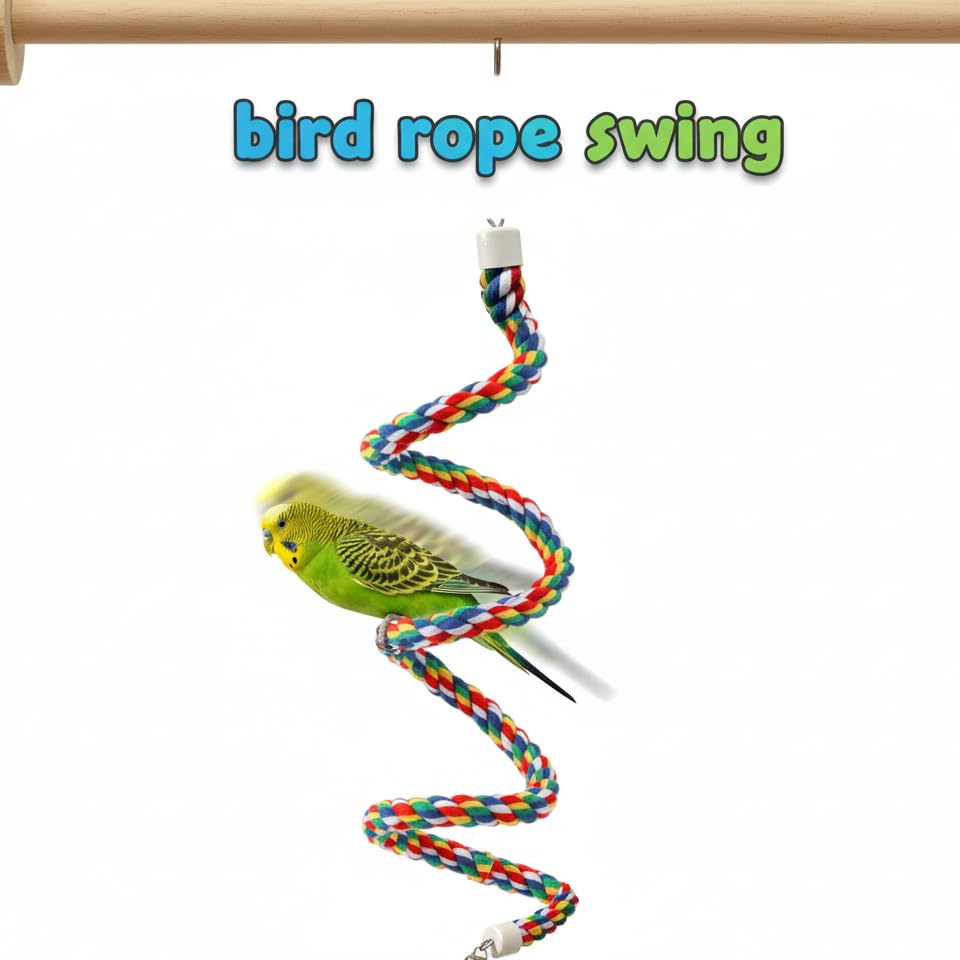 TogyGooty diseño modular de cuerda: opciones de configuración para distintas aves.