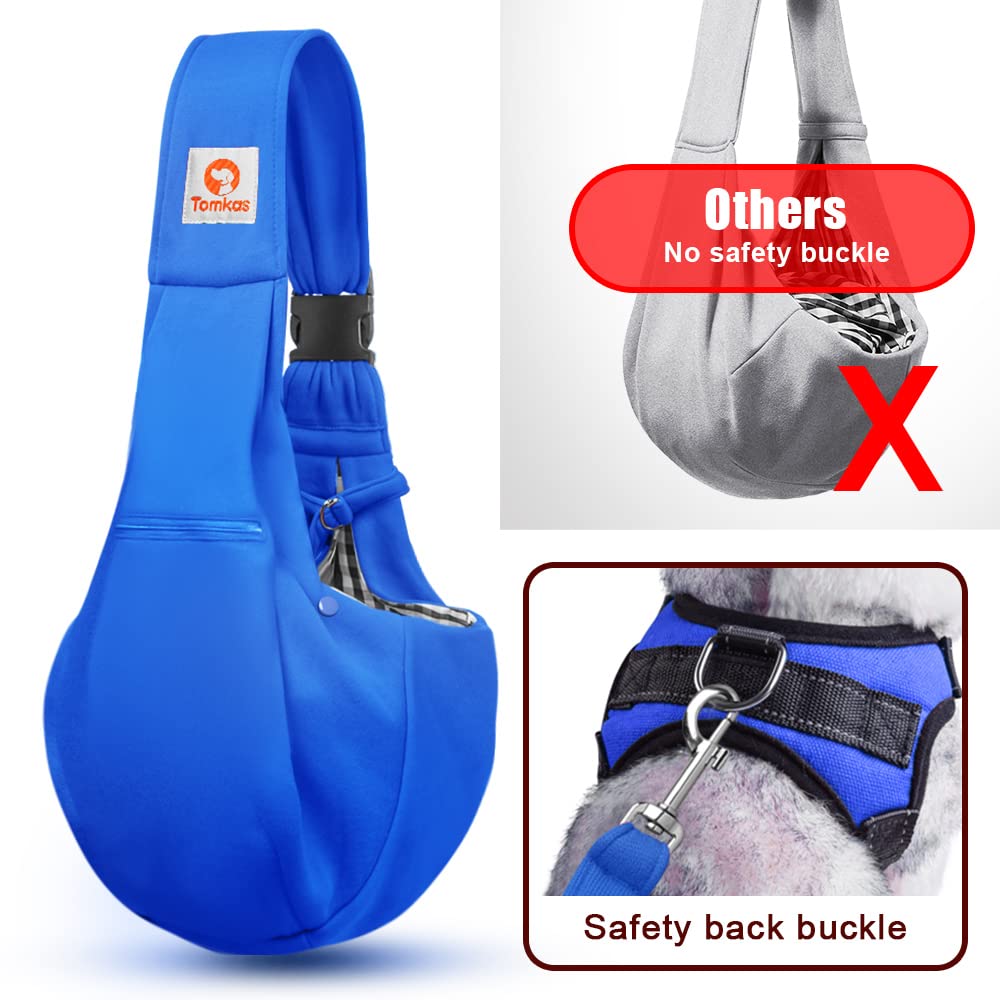 Tomkas capacidad diez libras para perros pequeños en cada salida.