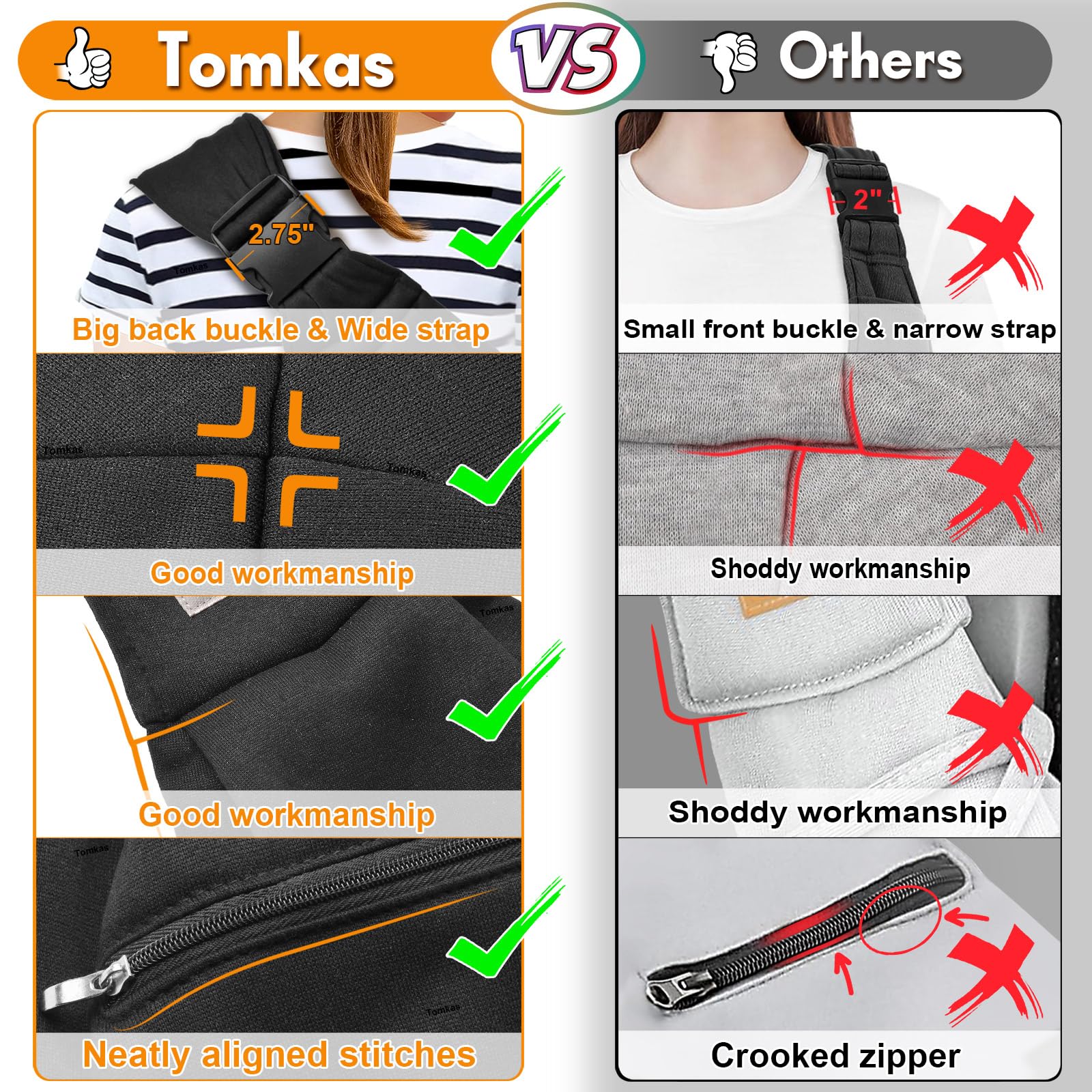 Bandolera TOMKAS: diseño cómodo para viajar y salir de casa con tu compañero.