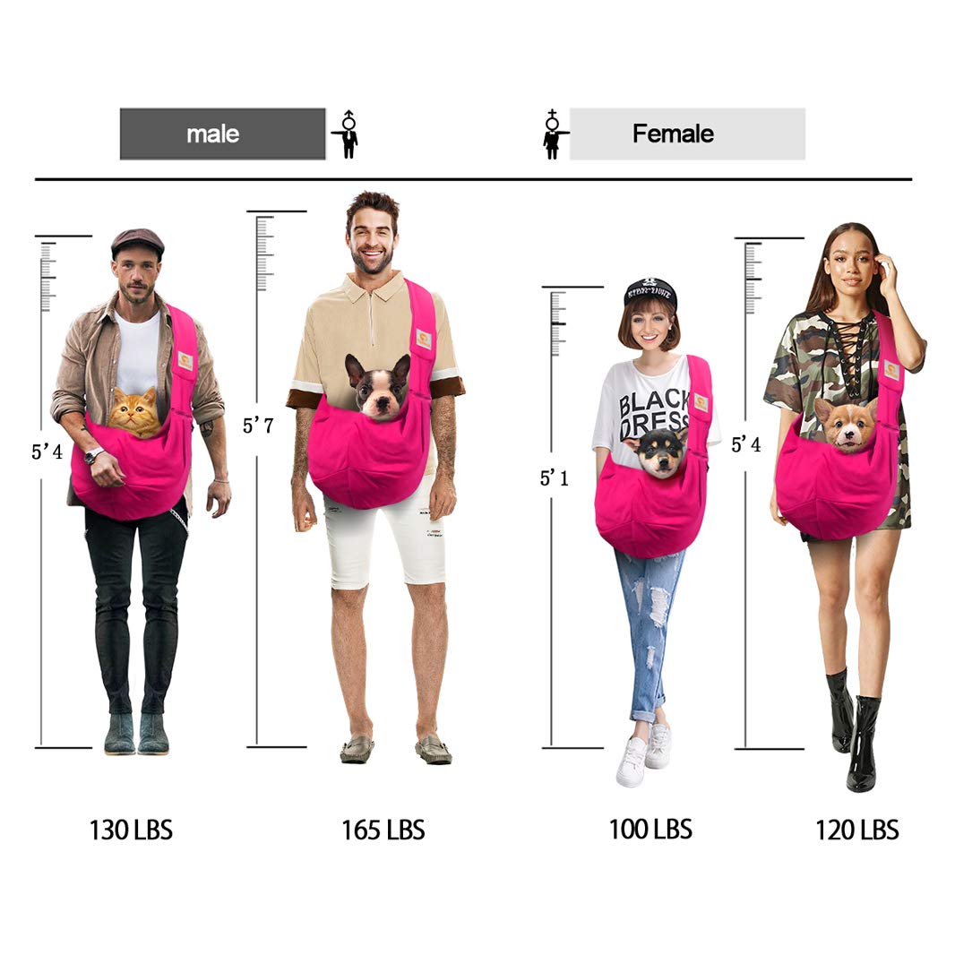 TOMKAS sling diseño cómodo para paseos y traslados