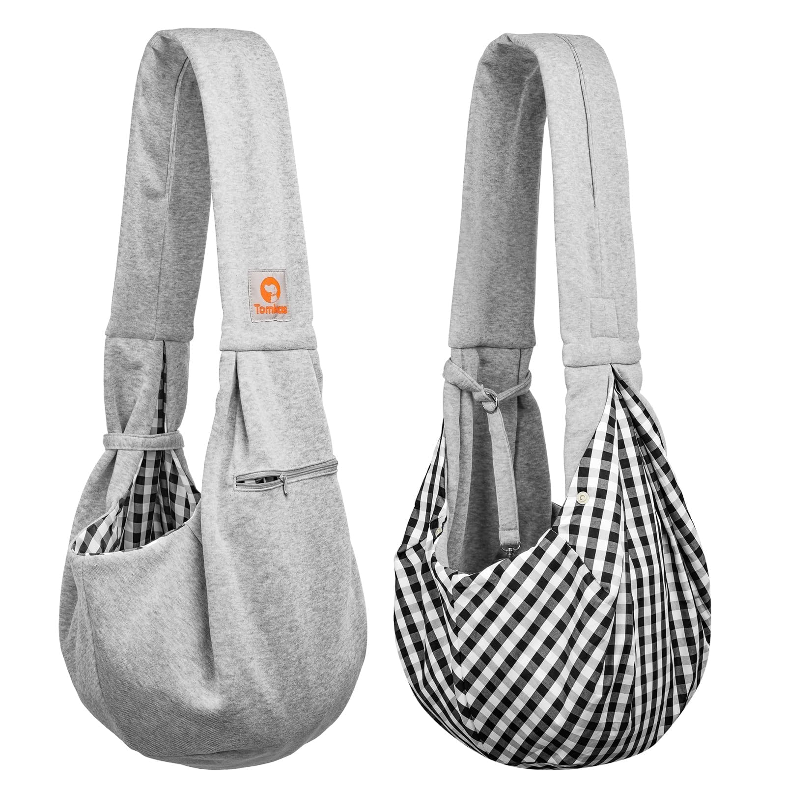 Tomkas Sling diseño gris moderno, estilo práctico y funcional