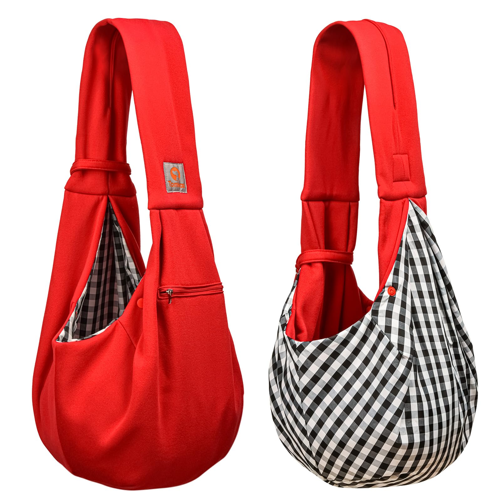 Tomkas Sling ideal para salidas, paseos y visitas al veterinario.
