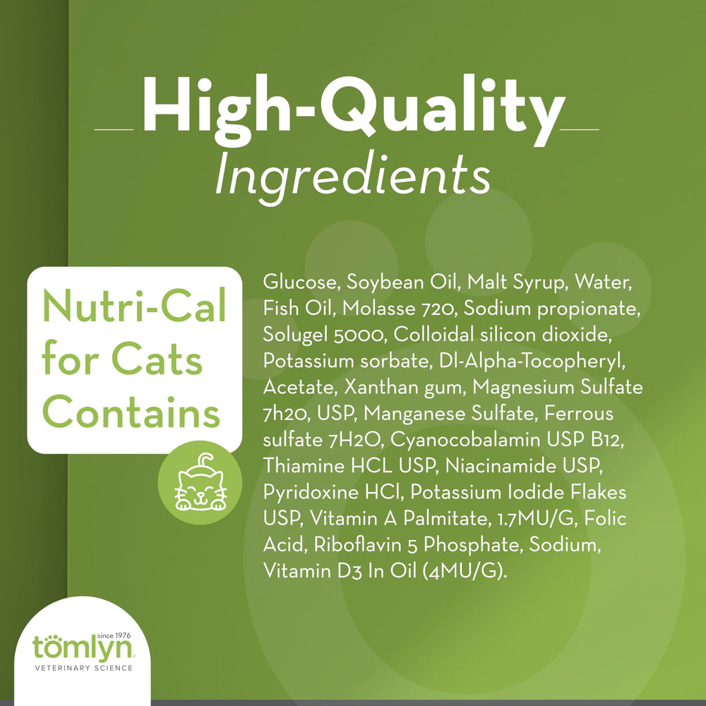 Tomlyn Nutri-Cal gel con Omega 3-6-9 para piel saludable