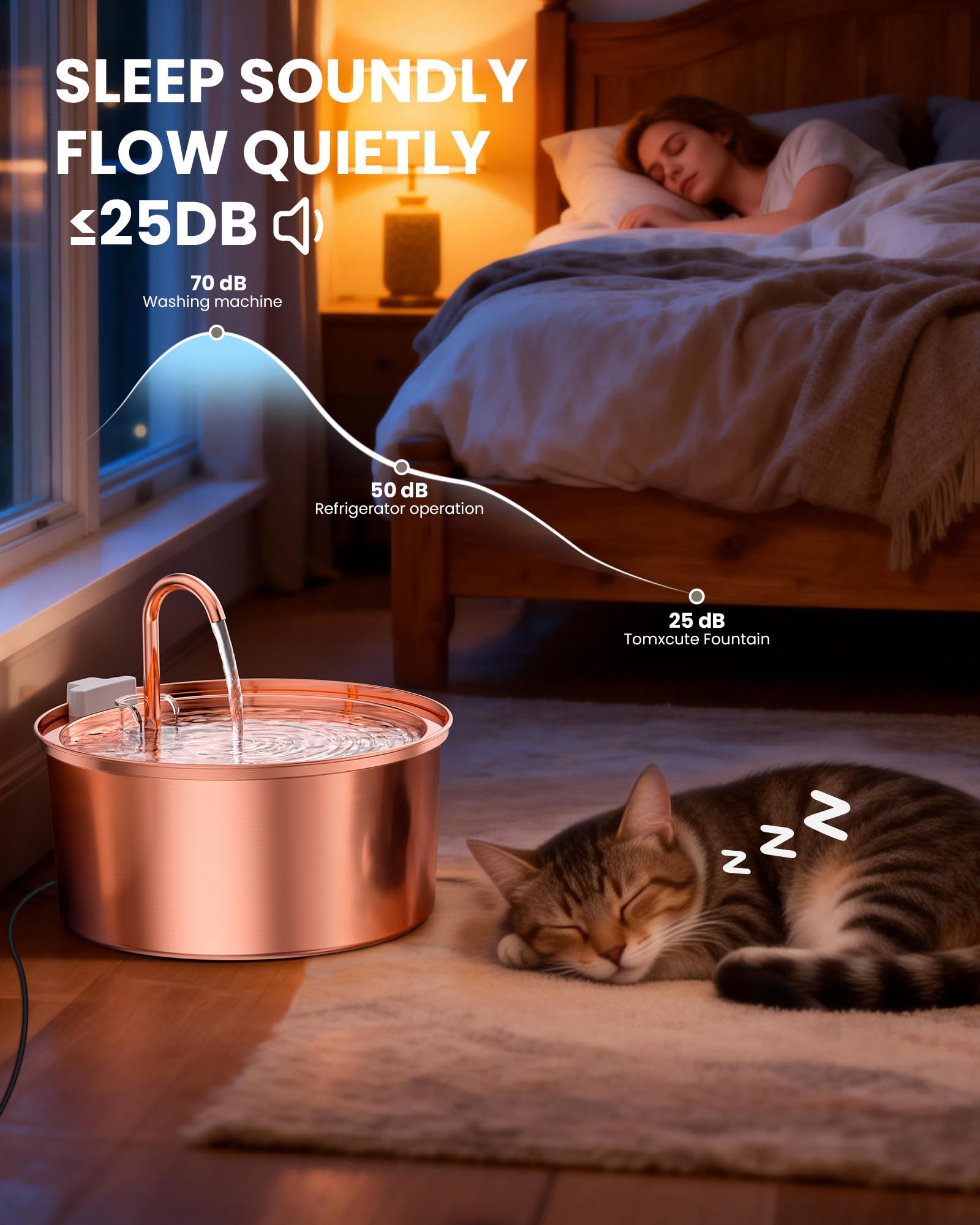 Tomxcute filtración multicapa para agua más fresca