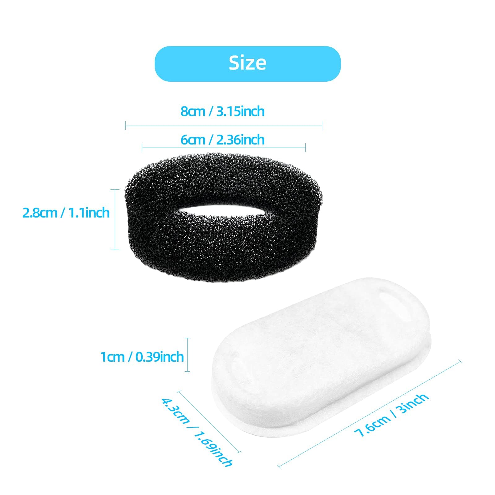 Tomxcute: empaque duradero de repuestos para fuente de gato.