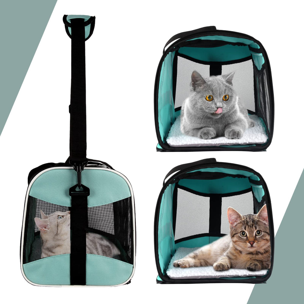 Top Tasta transportín con correa ajustable para transporte cómodo.