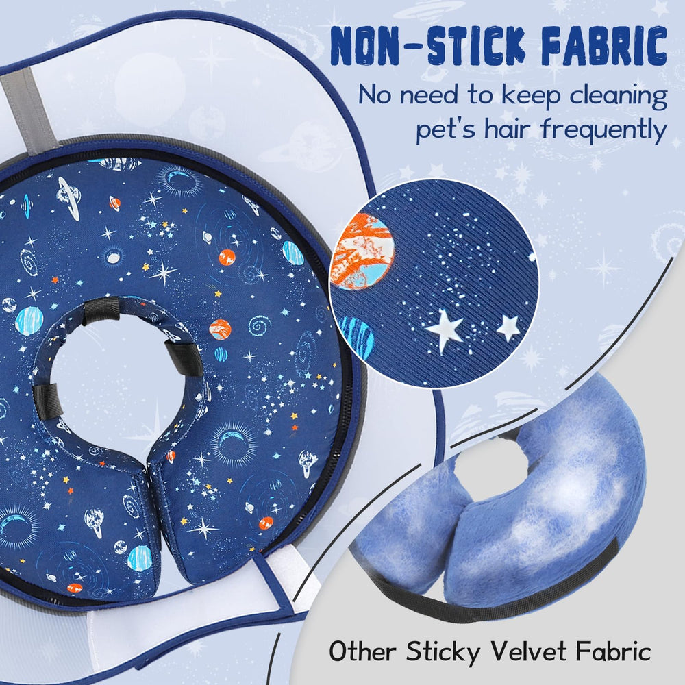 Toptakeit collar inflable rosquilla, funda removible, fácil limpieza