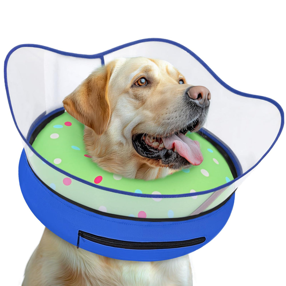 Toptakeit collar rosquilla inflable: cómodo para recuperación sin obstaculizar la visión.