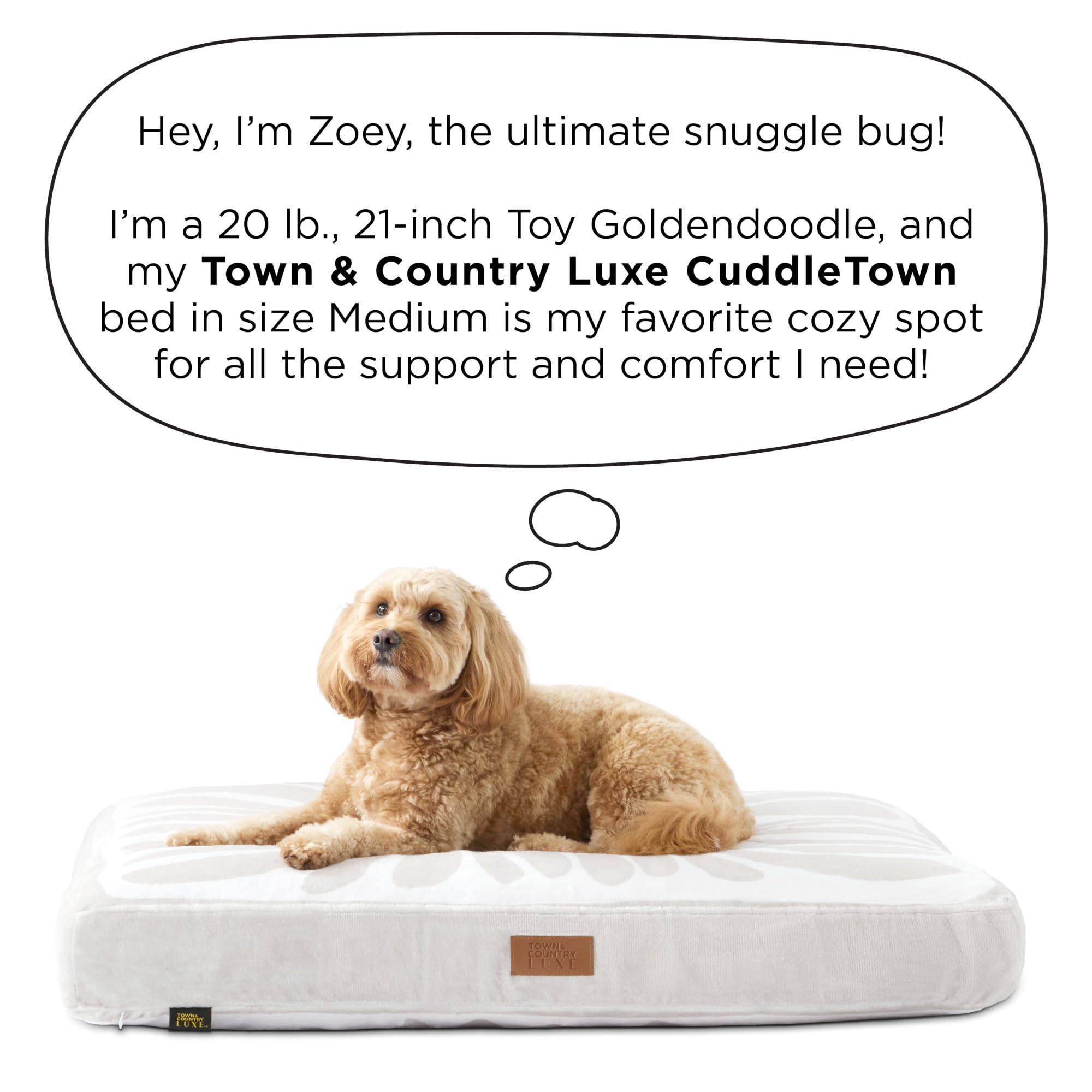 Town & Country Luxe CuddleTown Matisse: certificación OEKO-TEX para seguridad en textiles.