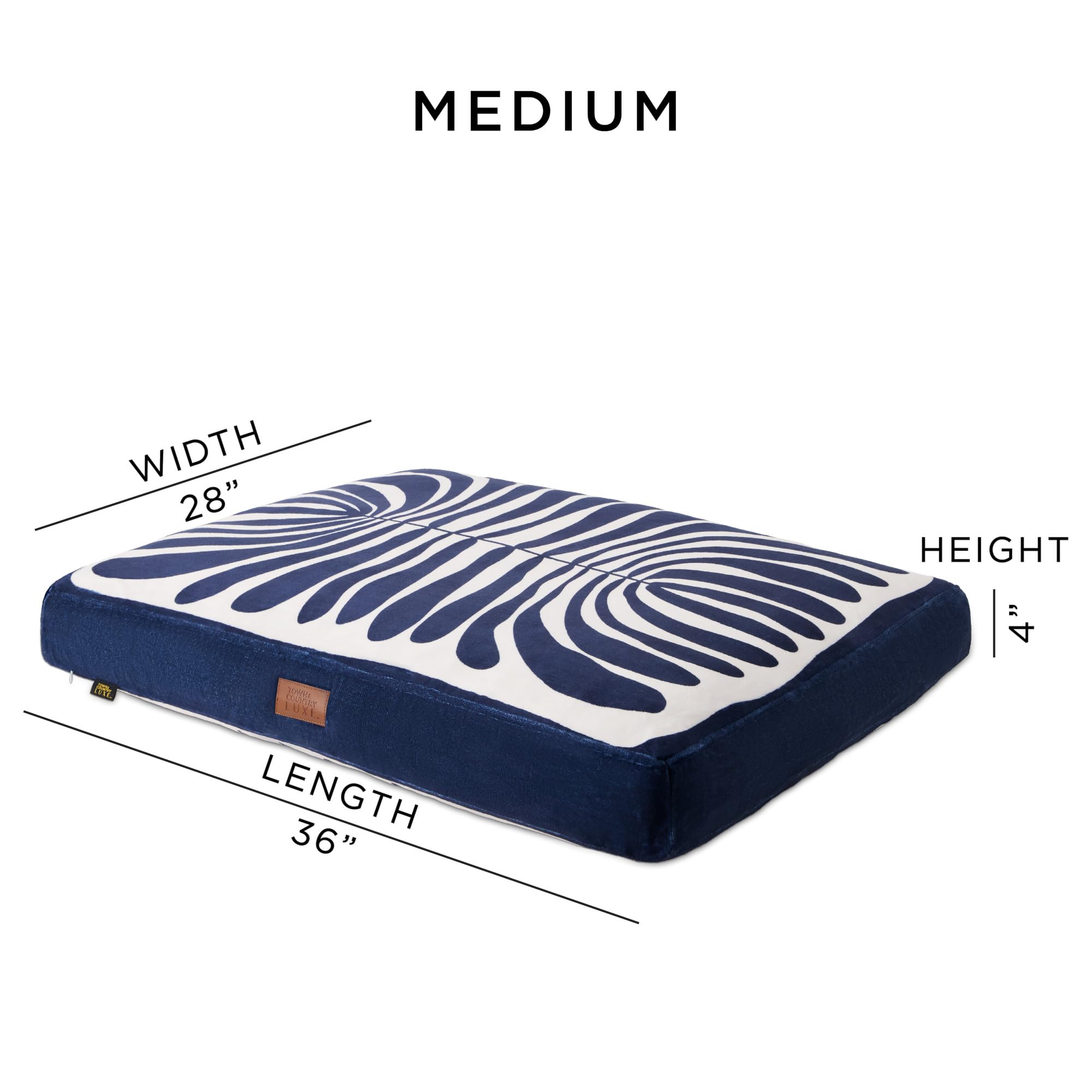 Town & Country Luxe CuddleTown Matisse, funda lavable a máquina para limpieza rápida