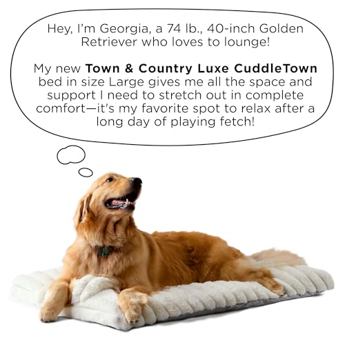 Town & Country Luxe CuddleTown: cuidado sencillo con funda lavable y mantenimiento mínimo.