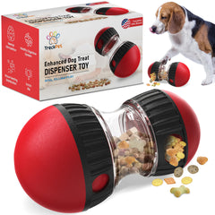 TRECKPET Juguete interactivo-puzzle para perros, estimula la mente durante la merienda.