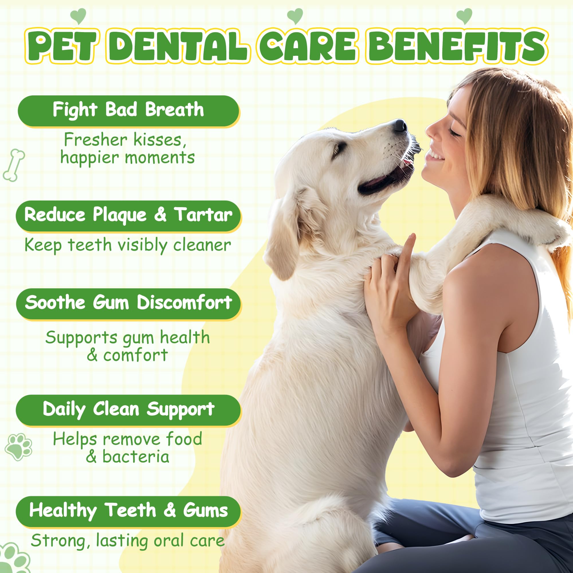 Trihood enfoque veterinario, cuidado dental seguro para perros y gatos.
