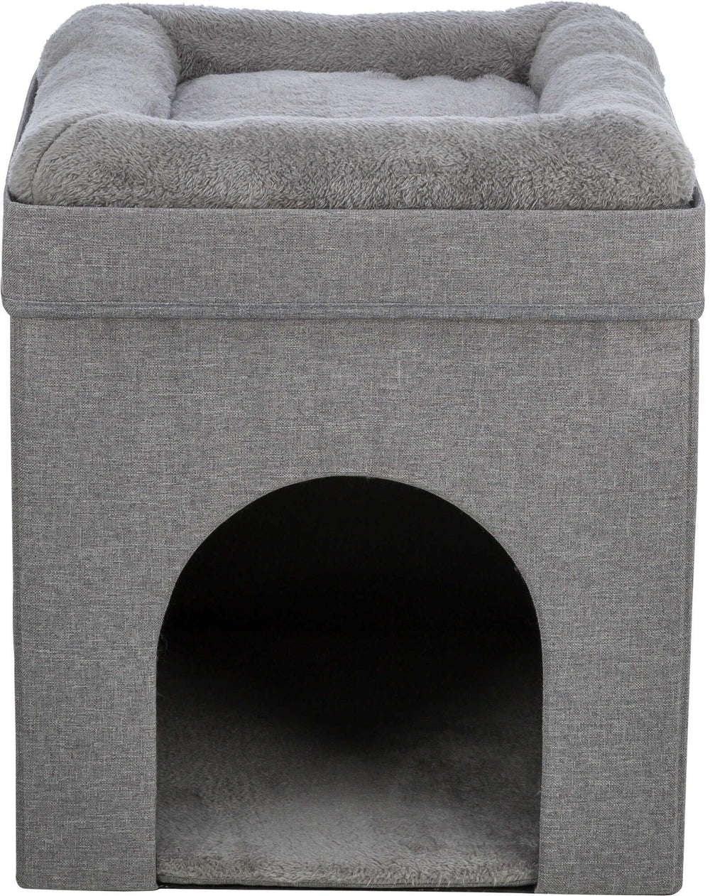 TRIXIE Cubo Loco apilable para gatos, refugio seguro y divertido para jugar