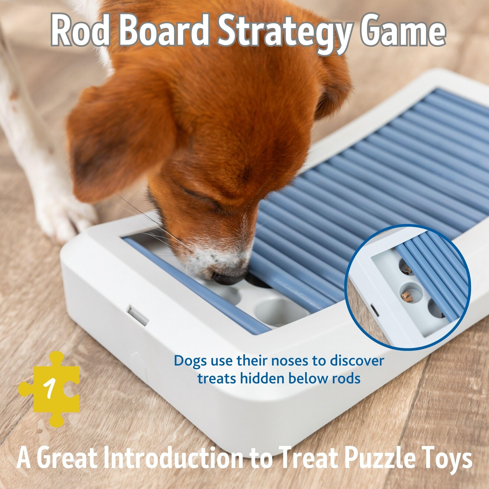 TRIXIE Rod Board Recompensas dispensadas: refuerzo positivo durante el juego.