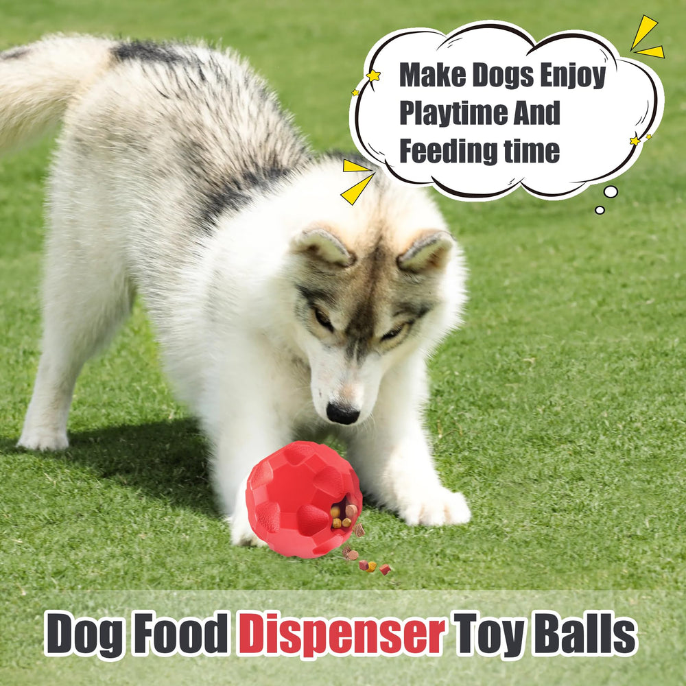 TROUSKAIG bola duradera para perros agresivos grandes, diseñada para morder sin perder forma.
