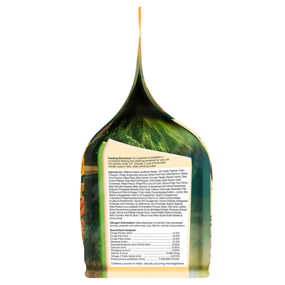 Tropical Carnival al alimento gourmet aves: muestra para aves pequeñas, uso diario recomendado