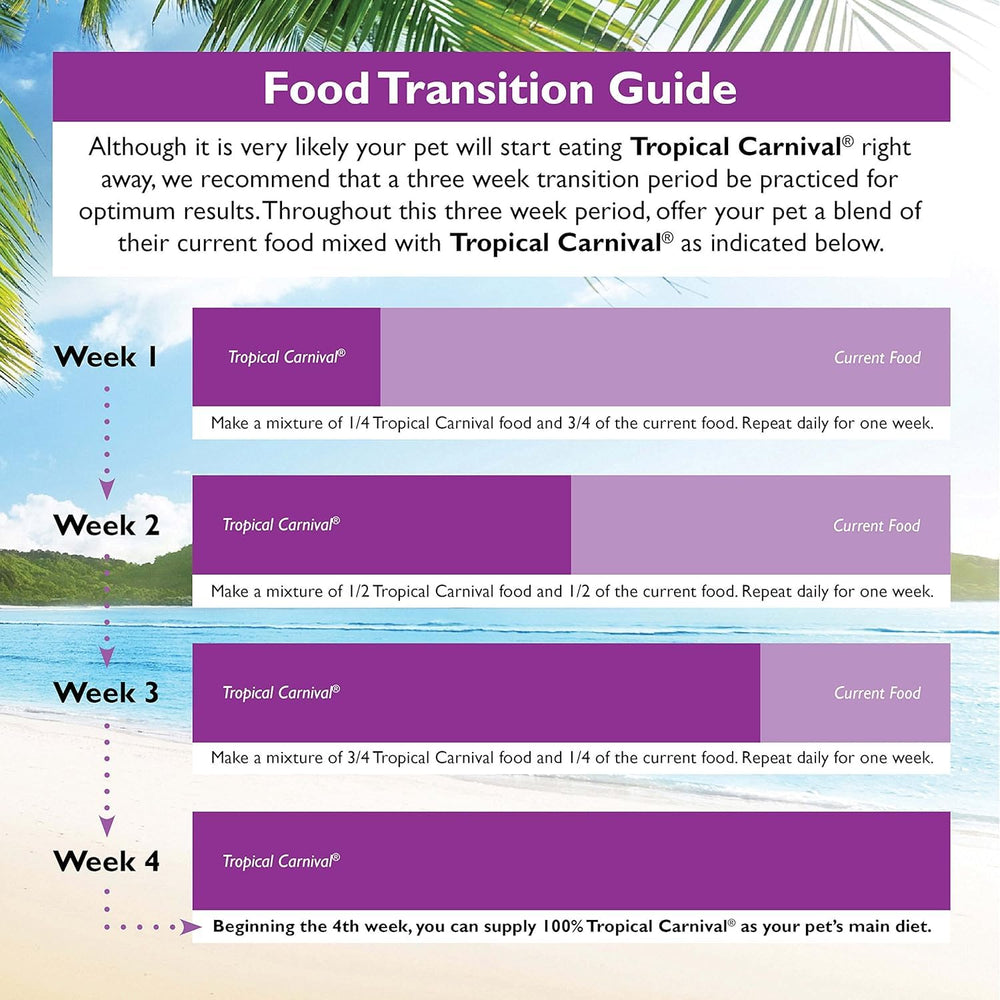 Más de 30 ingredientes gourmet con Tropical Carnival Big Bites