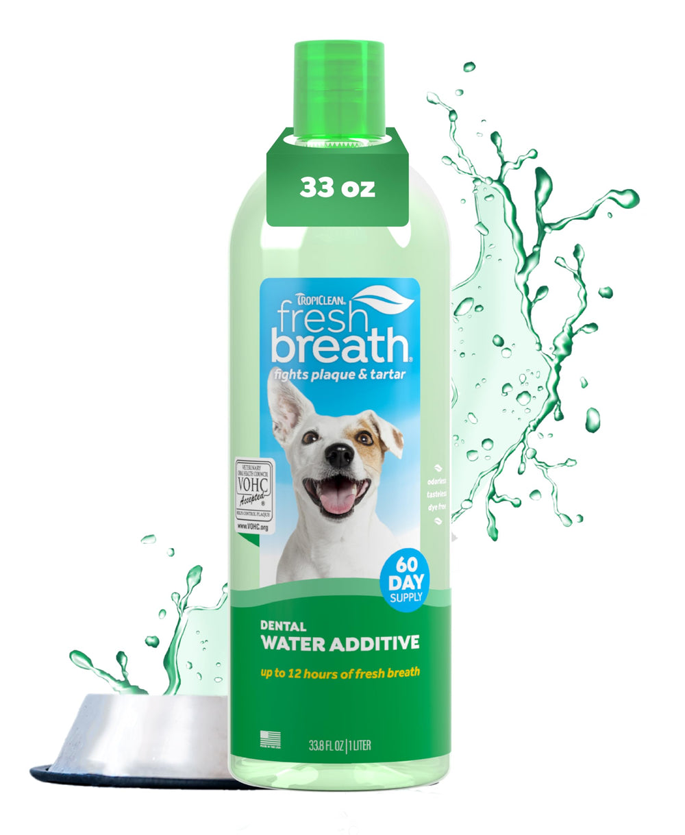 TropiClean aliento-fresco-perros: mantiene el aliento agradable sin cepillo
