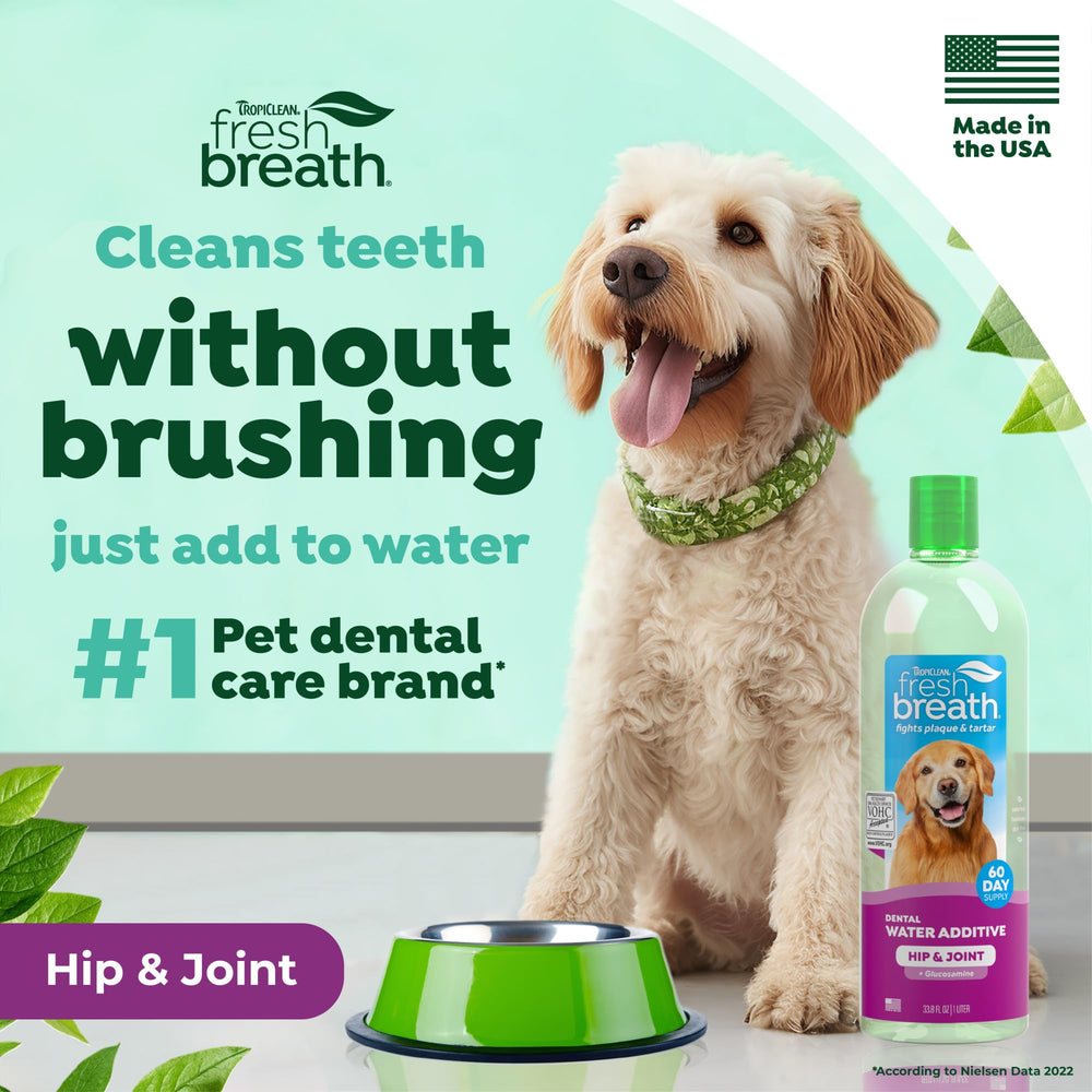 TropiClean Apoyo articular para perros, glucosamina para movilidad y flexibilidad.