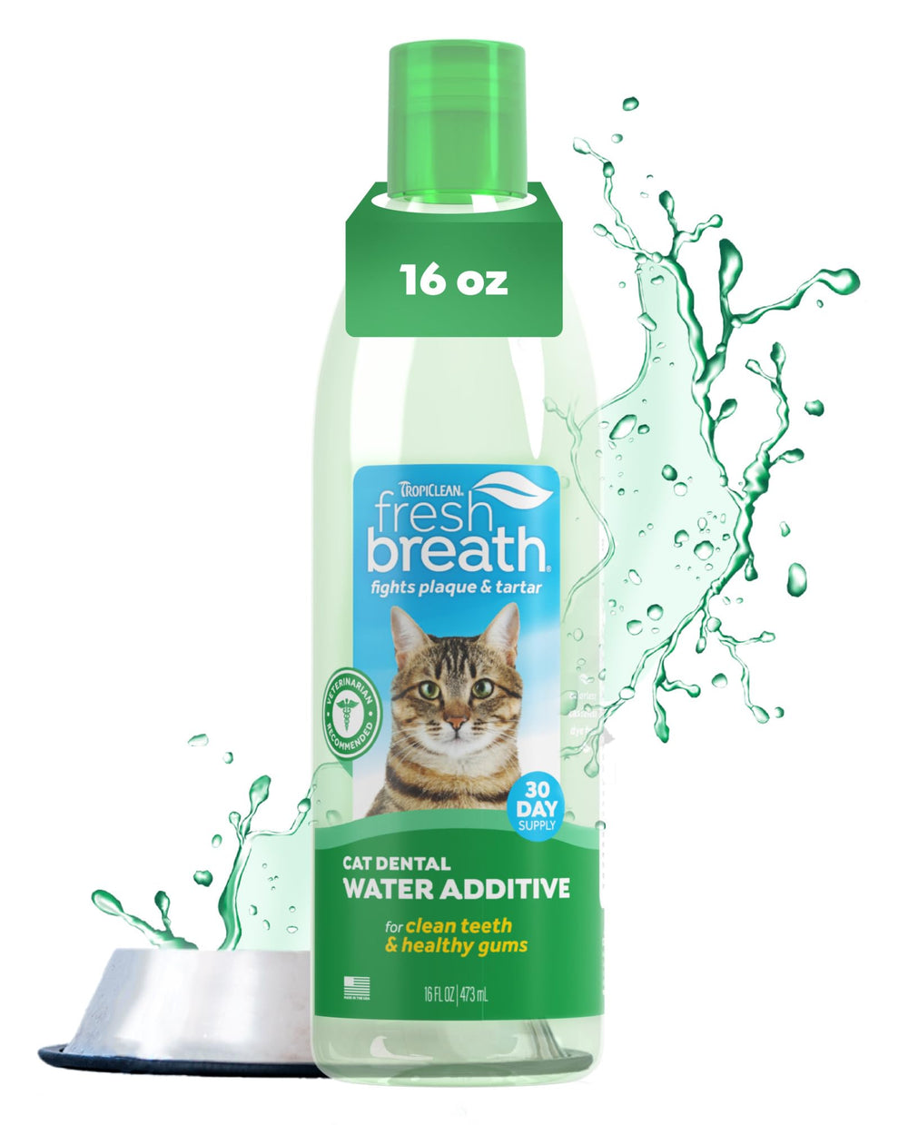 TropiClean botella respiro fresco gato, aliento más agradable.