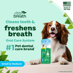 Cepillo tripleflex de TropiClean para perros, limpieza profunda en tres caras.