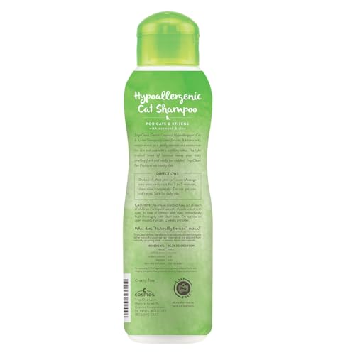 TropiClean champú suave deja pelaje limpio con aroma ligero