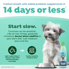 TropiClean higiene bucal para perros y reducción de placa.