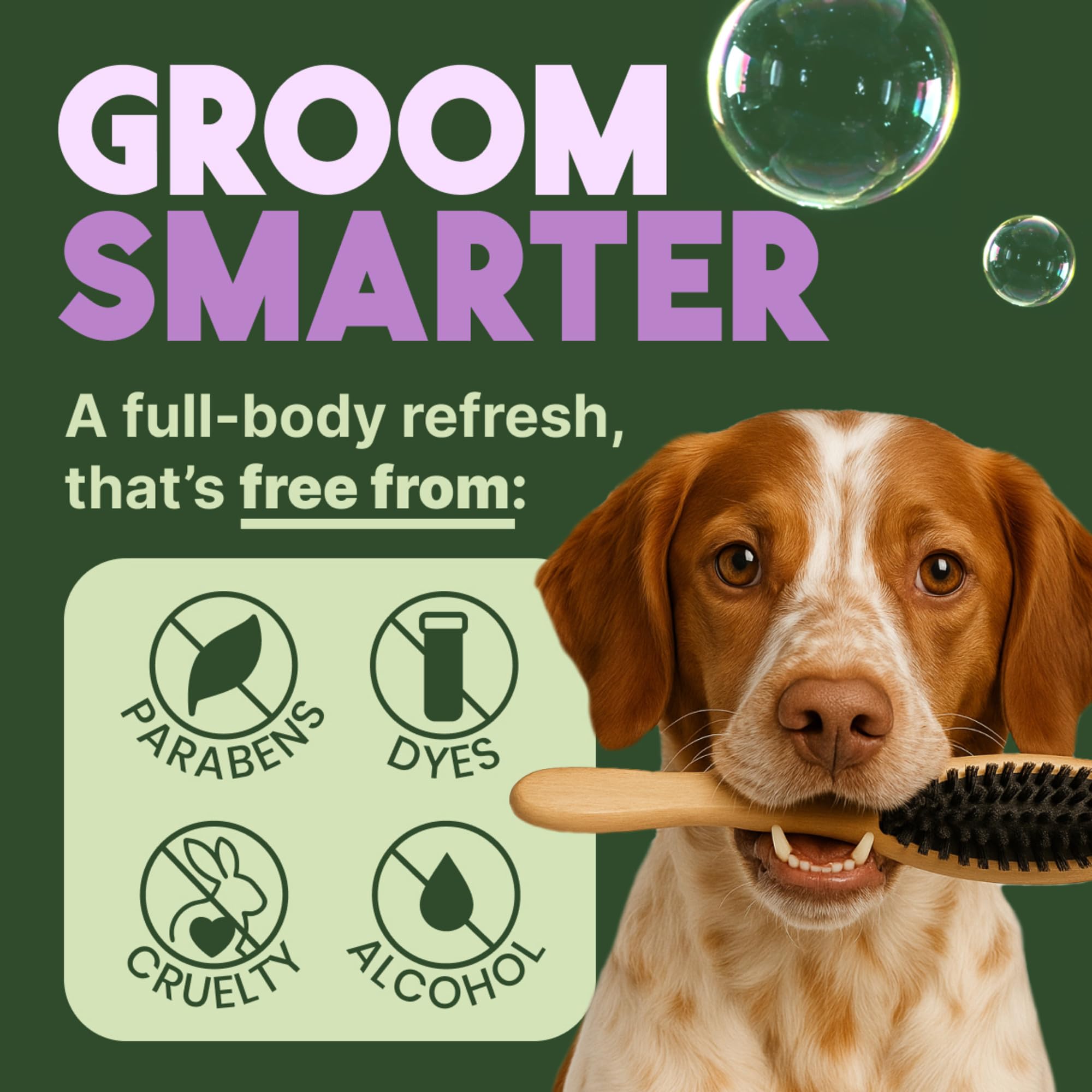 TropiClean acondicionador para perros, aroma kiwi cacao, deja olor fresco