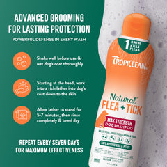 TropiClean rociador jaula cama perro aplicación fácil para protección.