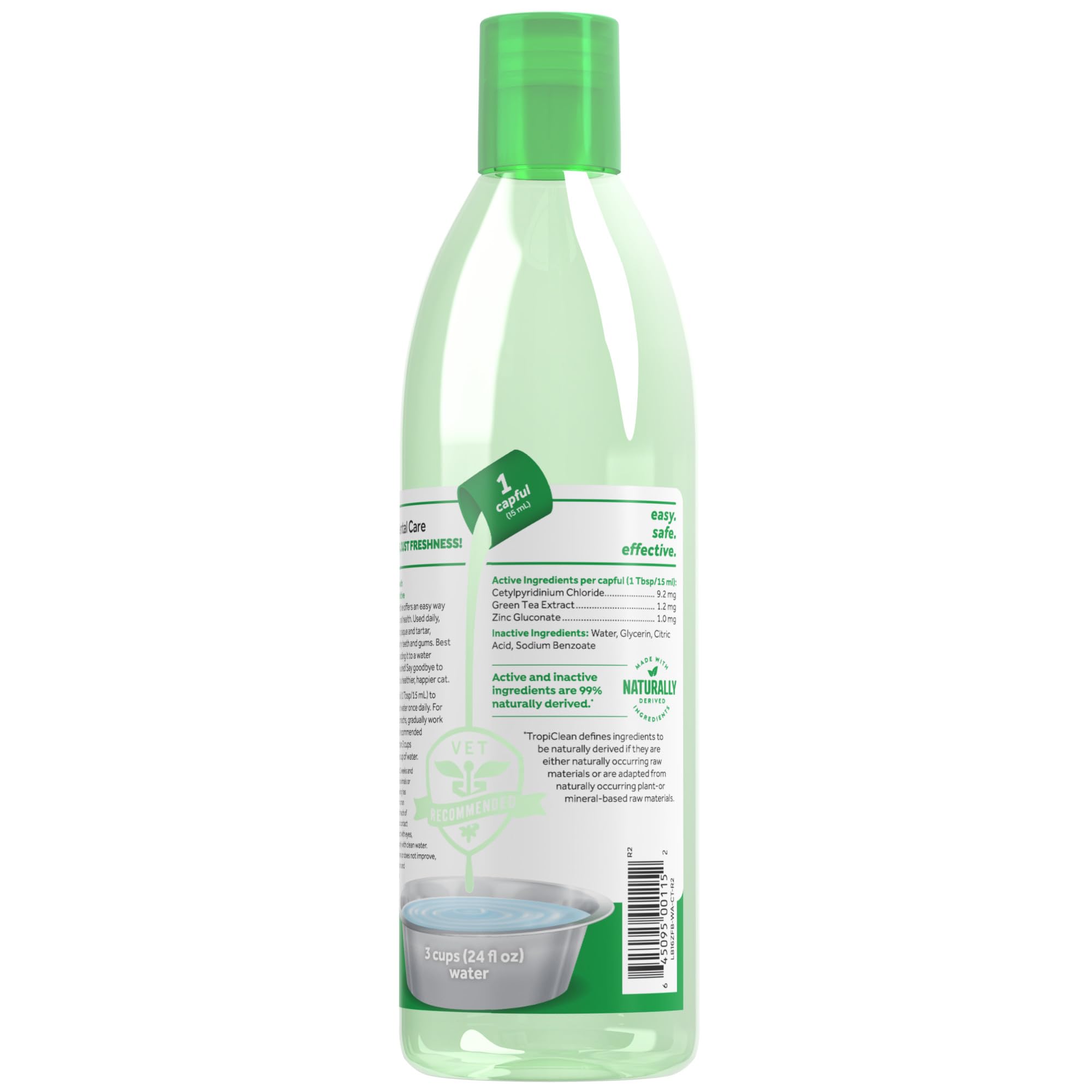 TropiClean uso diario sin cepillado para gatos.