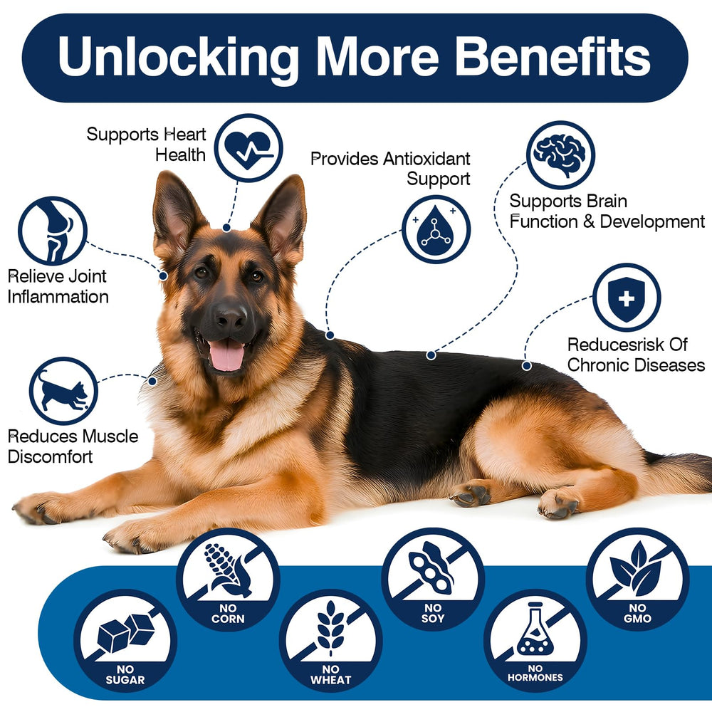 TTLXBL Omega3 para perros: apoyo para articulaciones y movilidad.