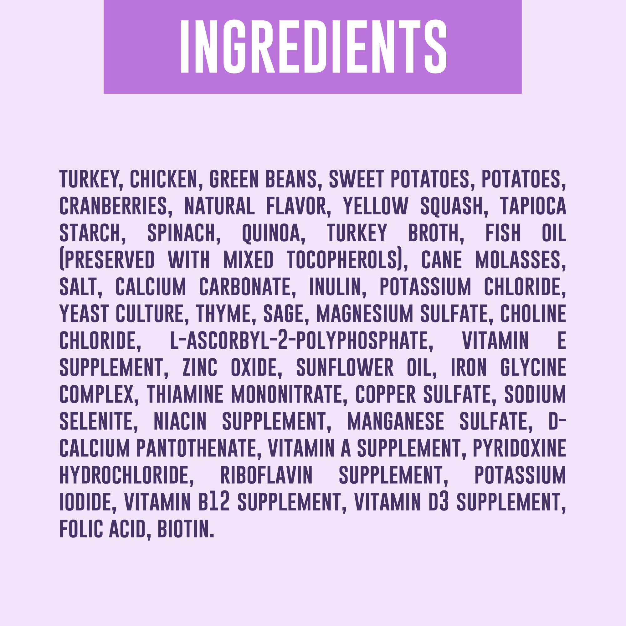 YOUR PET'S KITCHEN: digestibilidad-suave, adecuada para estómagos sensibles.