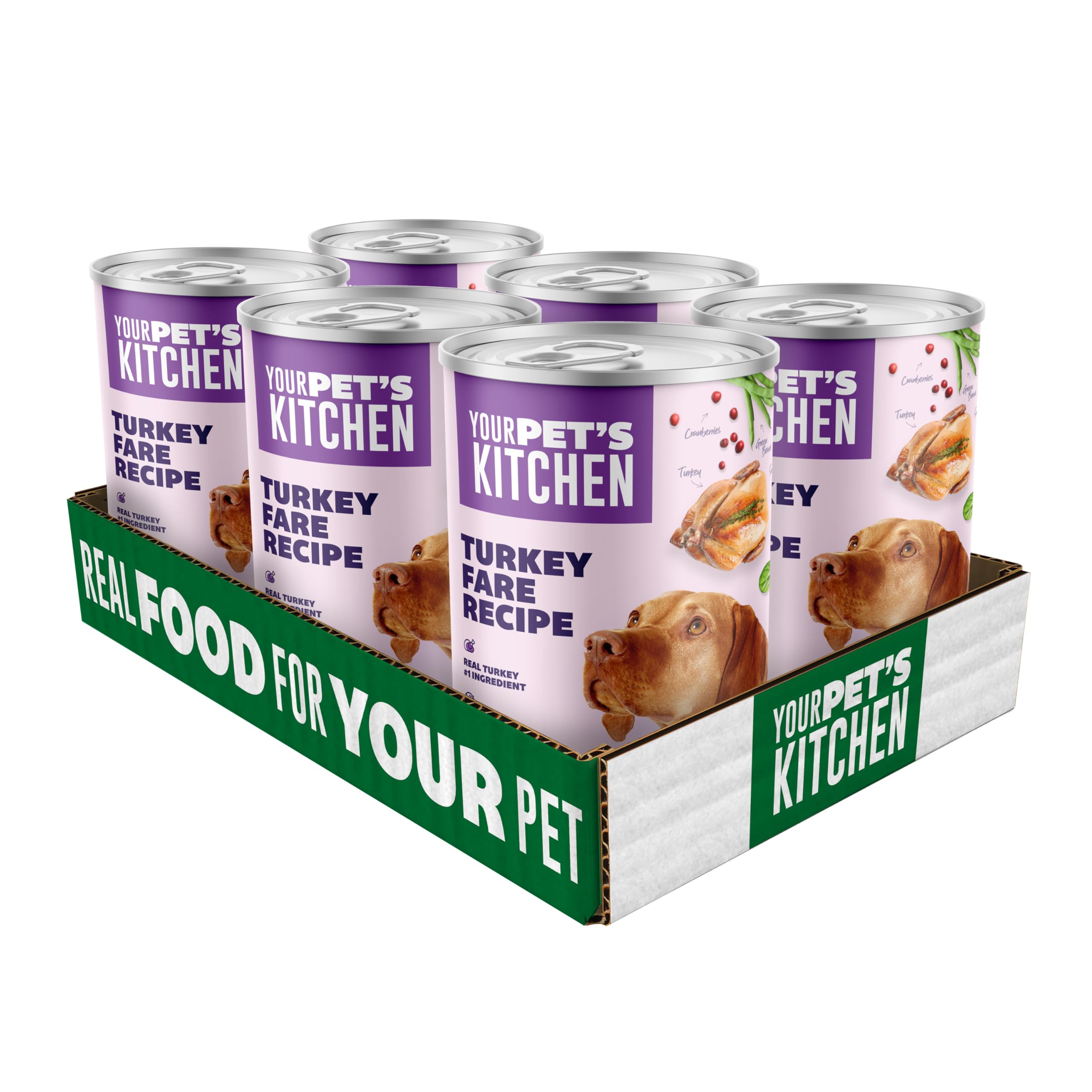 YOUR PET'S KITCHEN: porciones-13-2oz-pack-6, comodidad para la familia.