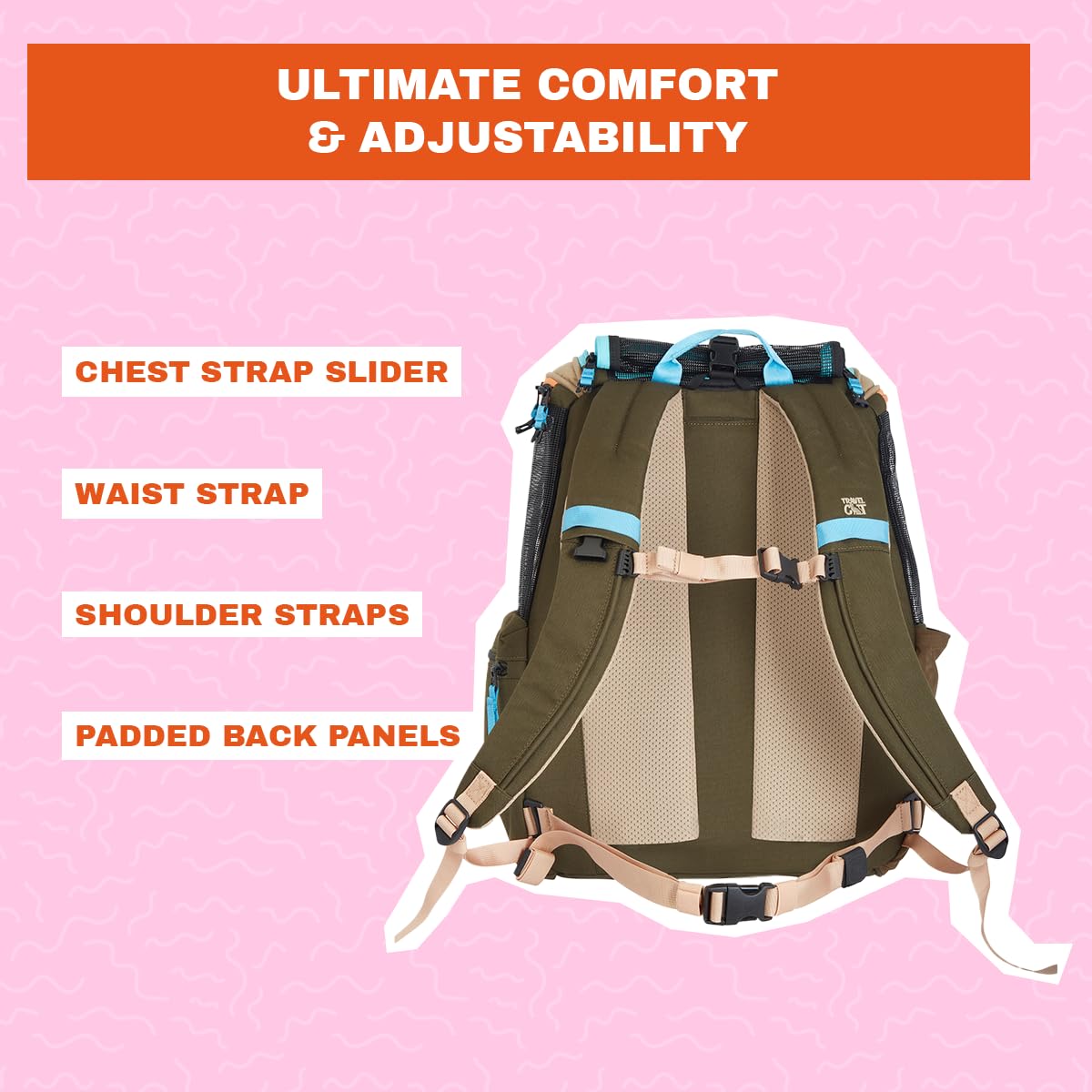 Your Cat Backpack Navegador: durabilidad resistente frente a rasguños y mordiscos