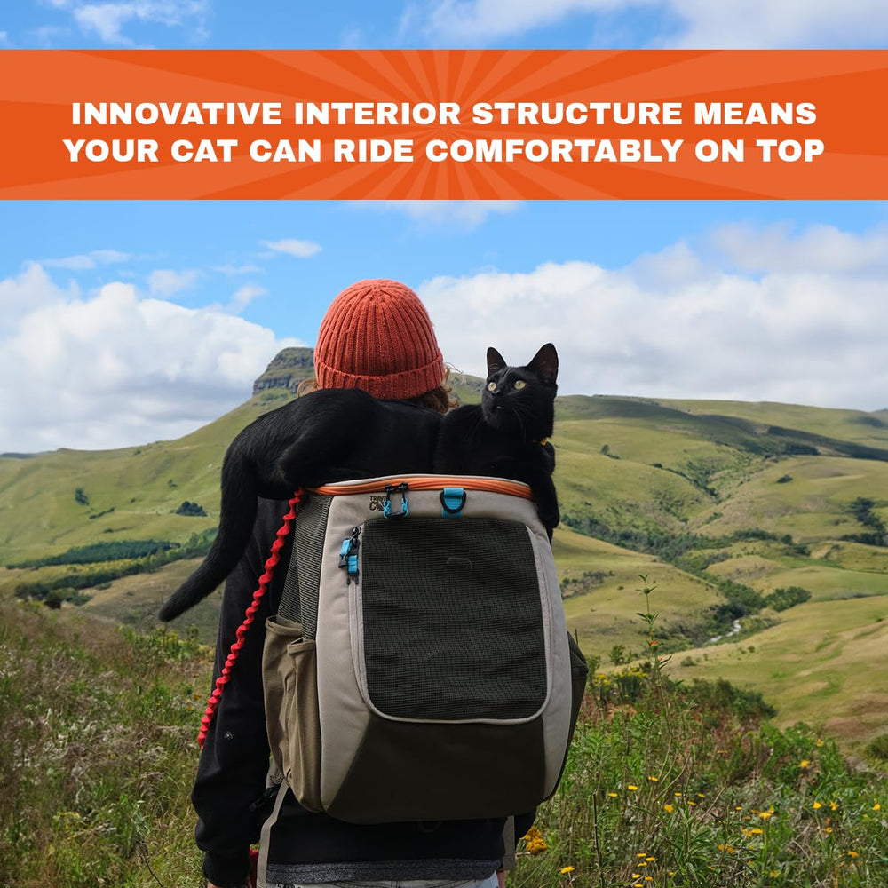 Your Cat Backpack Navegador: entrada lateral para acceso rápido durante paseos