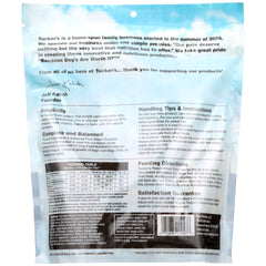 Tucker's Raw Frozen preparacion-agua: se rehidrata en minutos para comer.