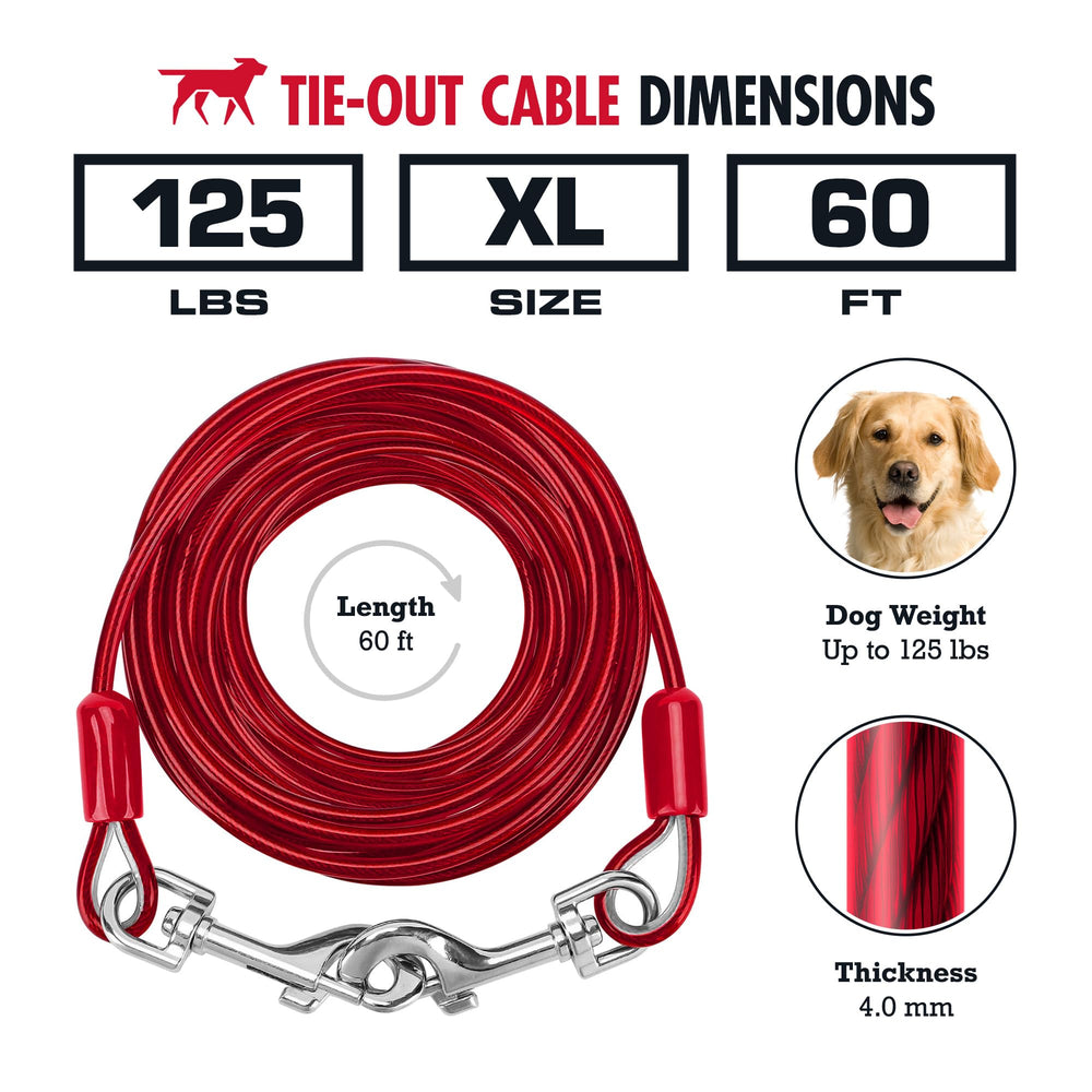 Tuff Pupper gancho de acero inoxidable para mayor durabilidad