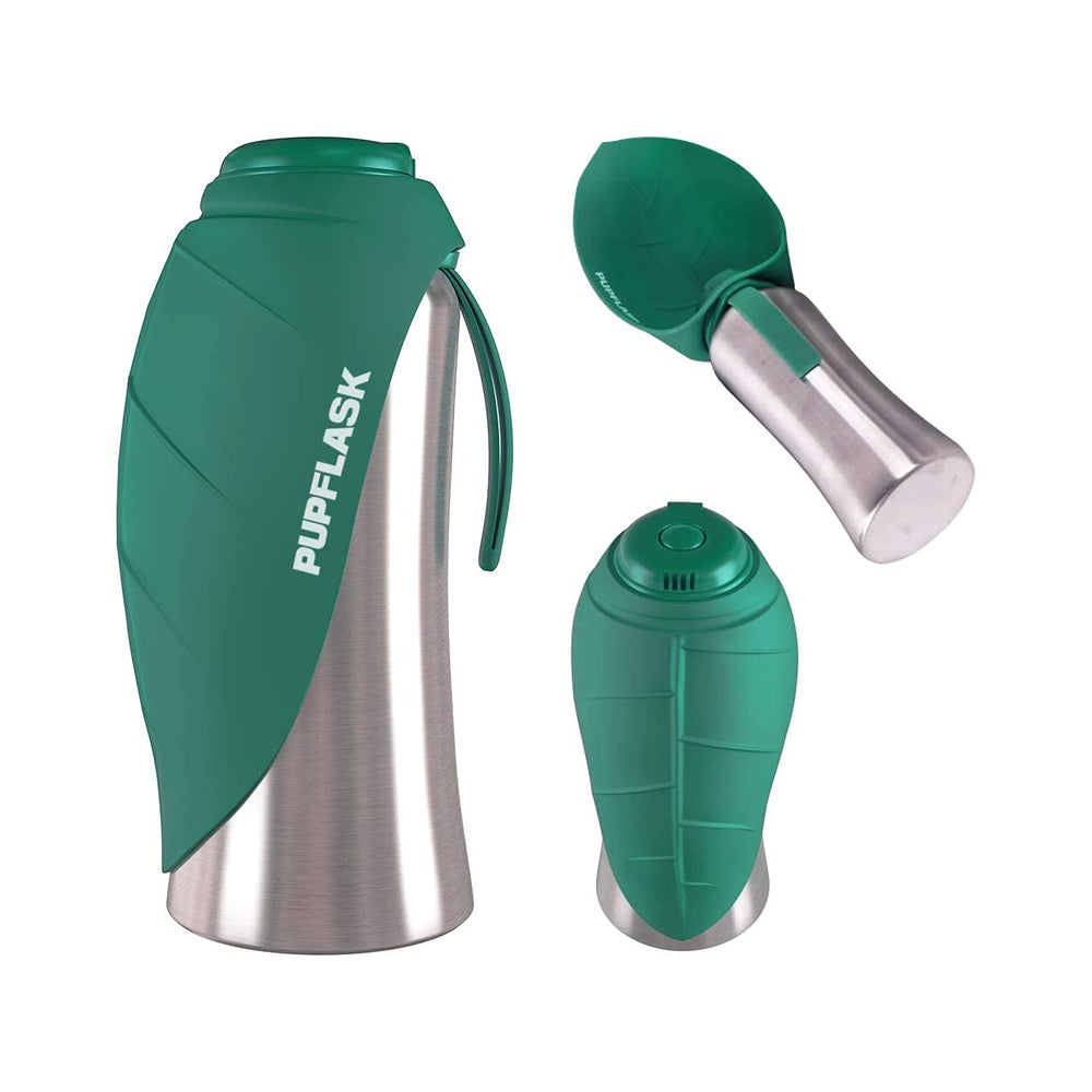 PupFlask portátil para mochilas y caminatas.