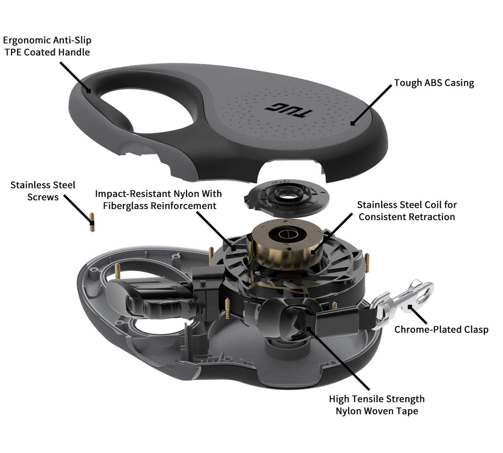 TUG 360 mango antideslizante para agarre cómodo durante caminatas largas