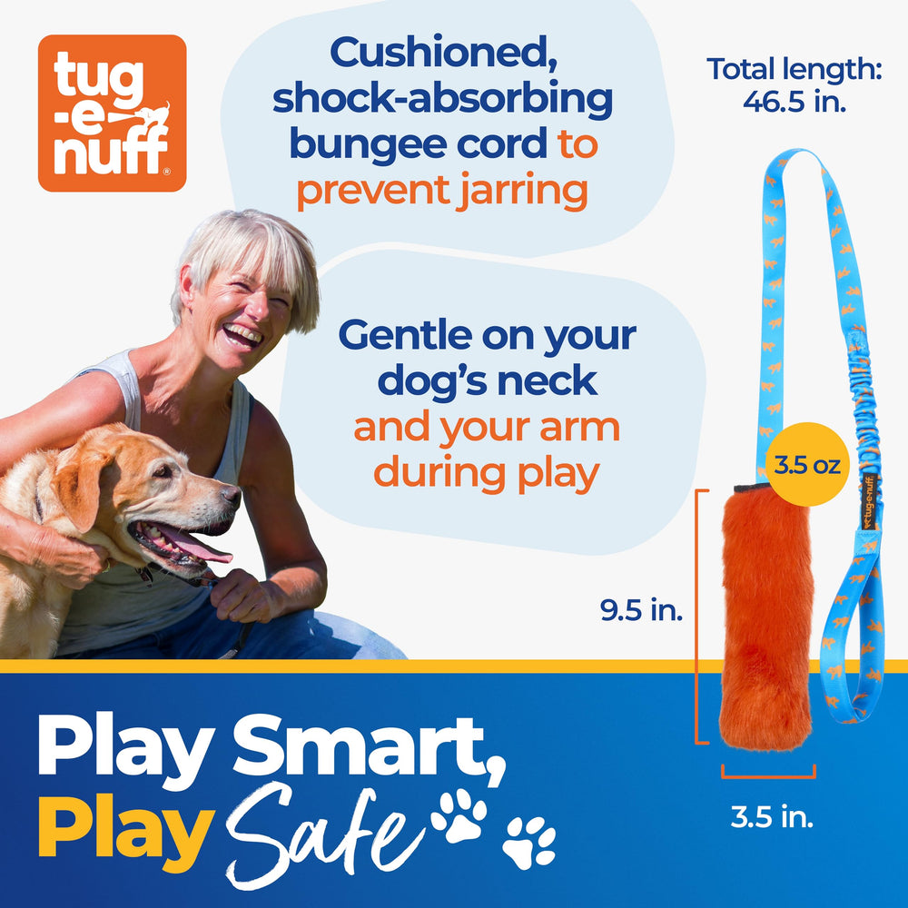 Tug-E-Nuff Juguete interactivo para entrenamiento y persecución.
